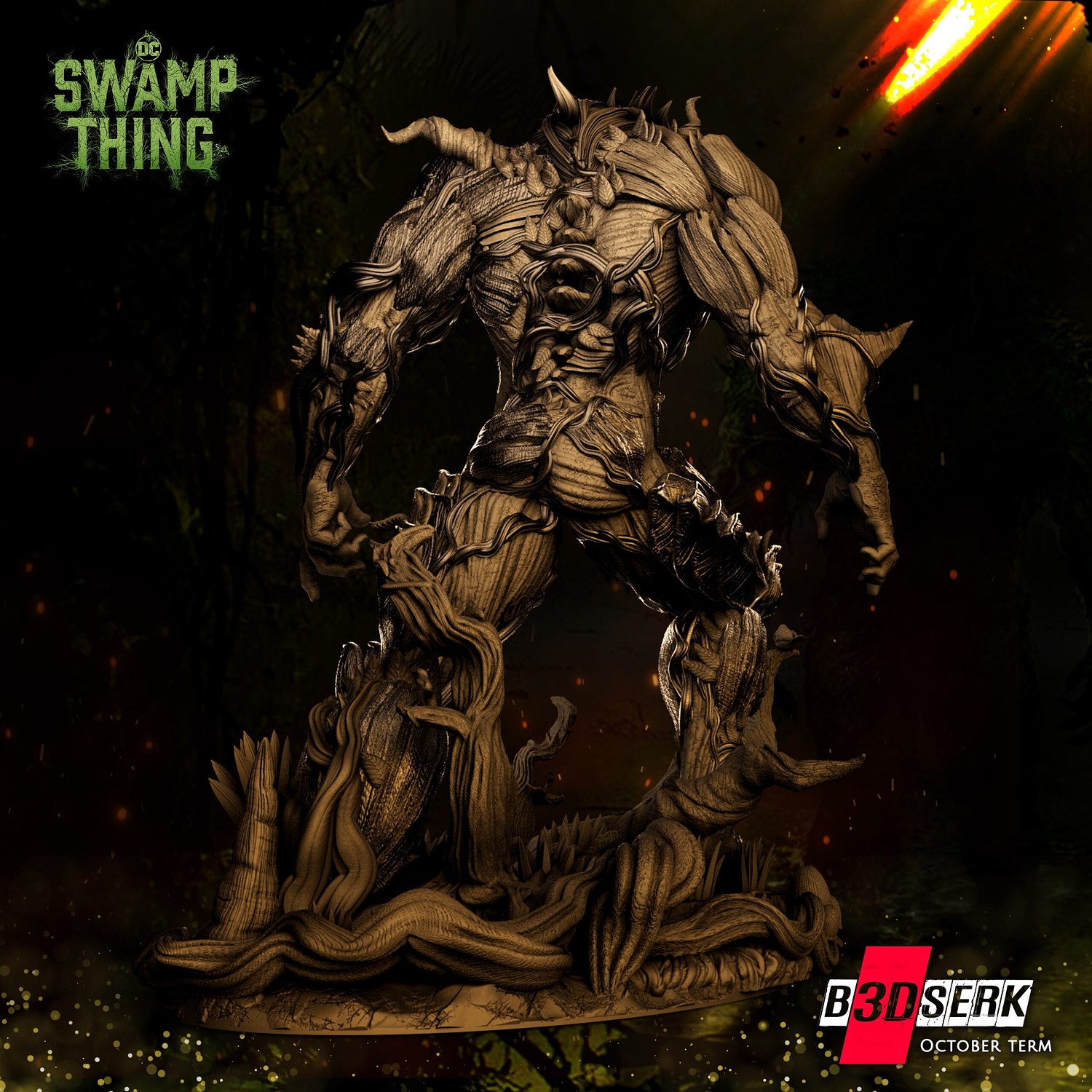 The Swamp Thing from DC