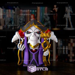 Ainz Ooal Gown Chibi STL Files from Overlord 3D Printable