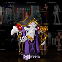 Ainz Ooal Gown Chibi STL Files from Overlord 3D Printable