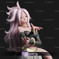 Android 21 Majin STL Files from Dragonball 3D Printable