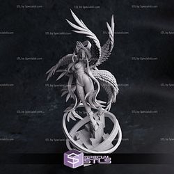 Angewomon STL Files V3 from Digimon 3D Printable