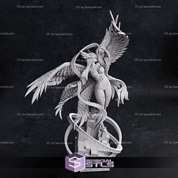 Angewomon STL Files V3 from Digimon 3D Printable