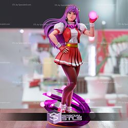 Athena STL Files from King of Fighter 3D Printable