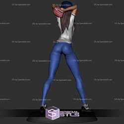 Baseball Girl STL Files 3D Printable