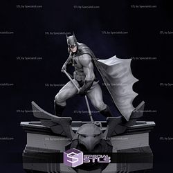 Batman with Deco pedestal 3D Print model