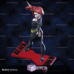 Black Widow STL Files 3D Printable Classic