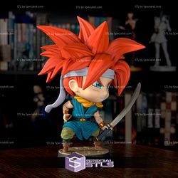 Chibi Chrono Trigger STL Files 3D Printable