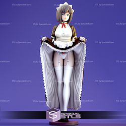 Chitose Itou Maid STL Files 3D Printable