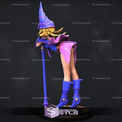 Dark Magician Girl STL Files Standing