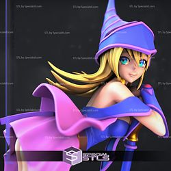 Dark Magician Girl STL Files Standing