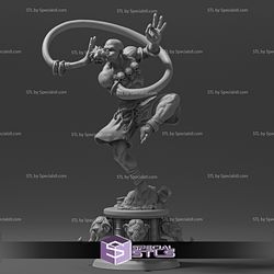Dhalsim STL Files from Street Fighter 3D Printable