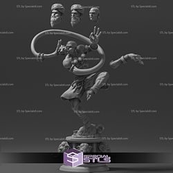 Dhalsim STL Files from Street Fighter 3D Printable