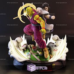 Gohan and Piccolo STL Files from Dragonball 3D Printable