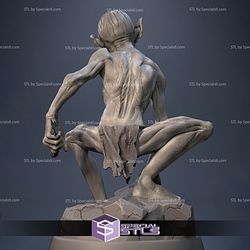 Gollum 3D Printable from The Lord of the rings STL Files