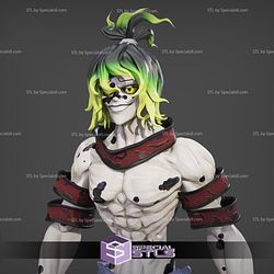 Gyutaro Shabana STL Files from Demon Slayer 3D Model