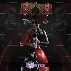Harley Quinn Clown V4 STL Files 3D Printable