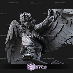 Hawks STL Files from My Hero Academia 3D Printable
