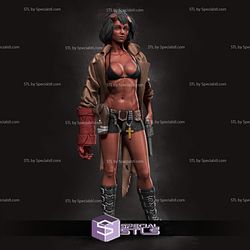 HellGirl STL Files Standing Fanart