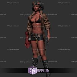 HellGirl STL Files Standing Fanart