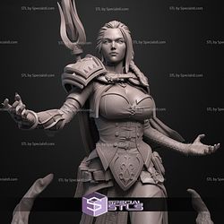 Jaina Proudmoore 3D Printable From World of Warcraft STL Files