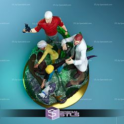 Jonny Quest 3D Printable STL Files Diorama