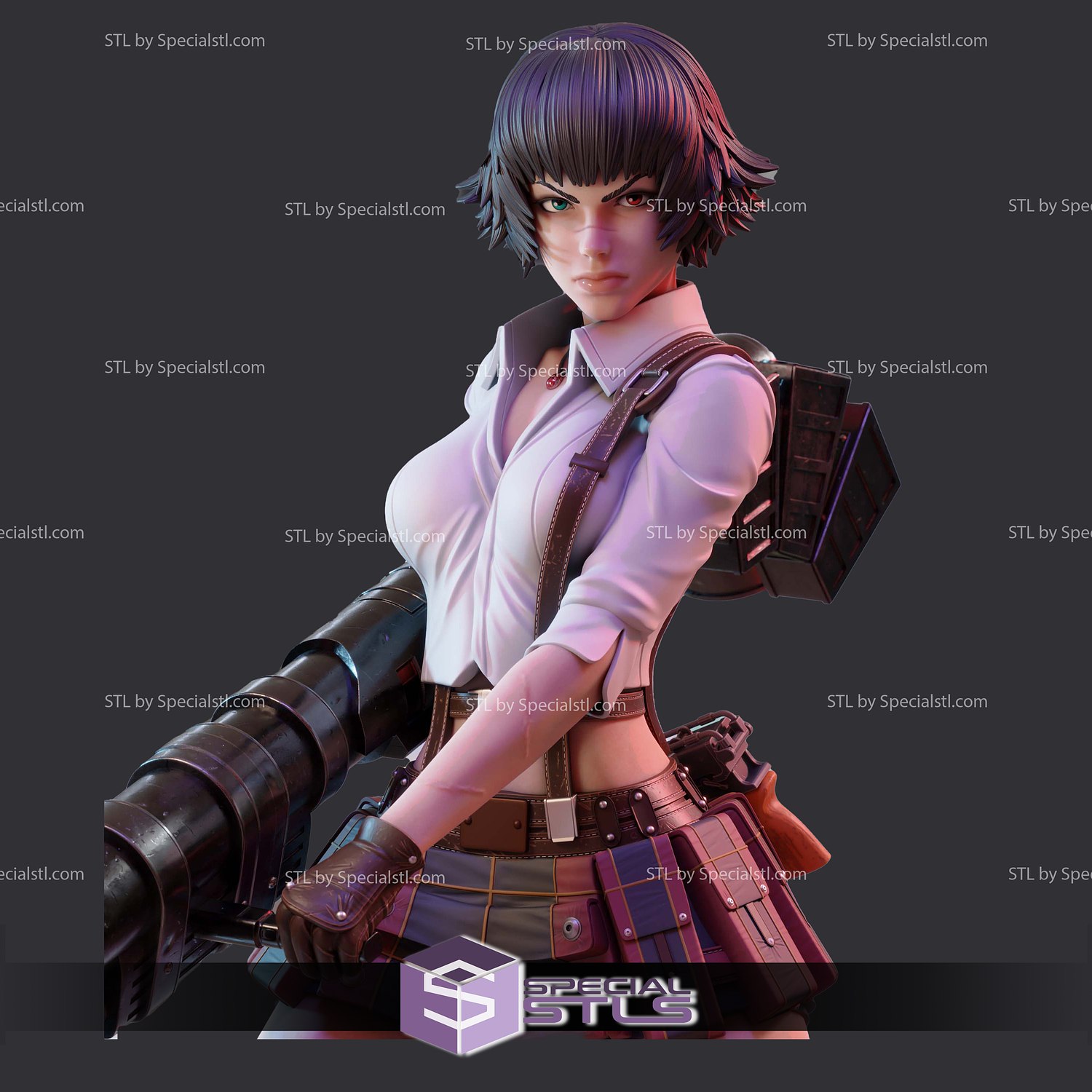 Lady Devil May Cry 3 - STL 3D print files