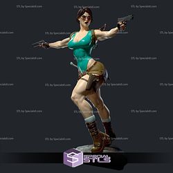 Lara Croft NSFW STL Files V2 From Tomb Raider 3D Printable