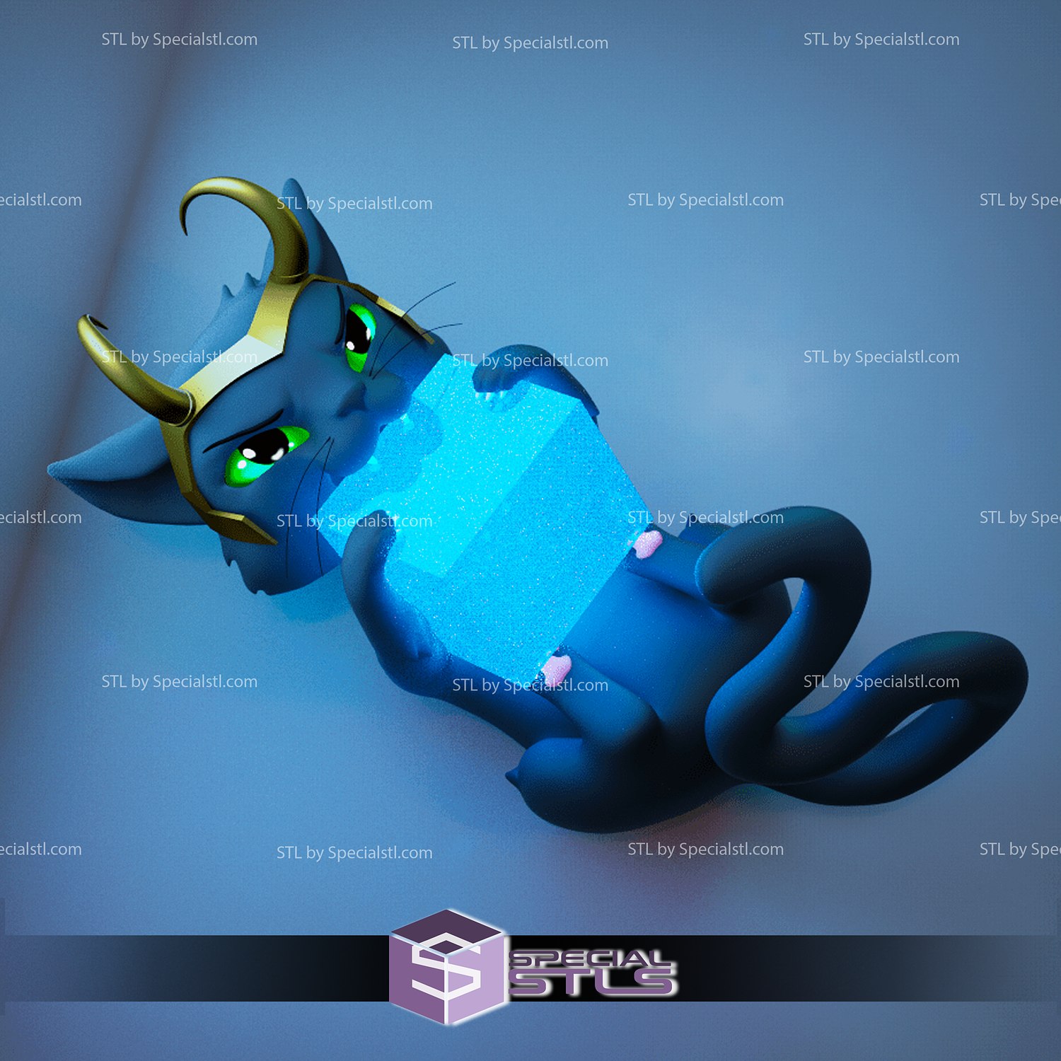Loki Kitty STL Files Fanart Various Version