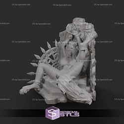 Loona Imprisoned NSFW STL Files Helluva Boss 3D Model