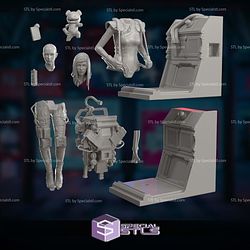 Lu and Vega Scifi Girl 3D Printable STL
