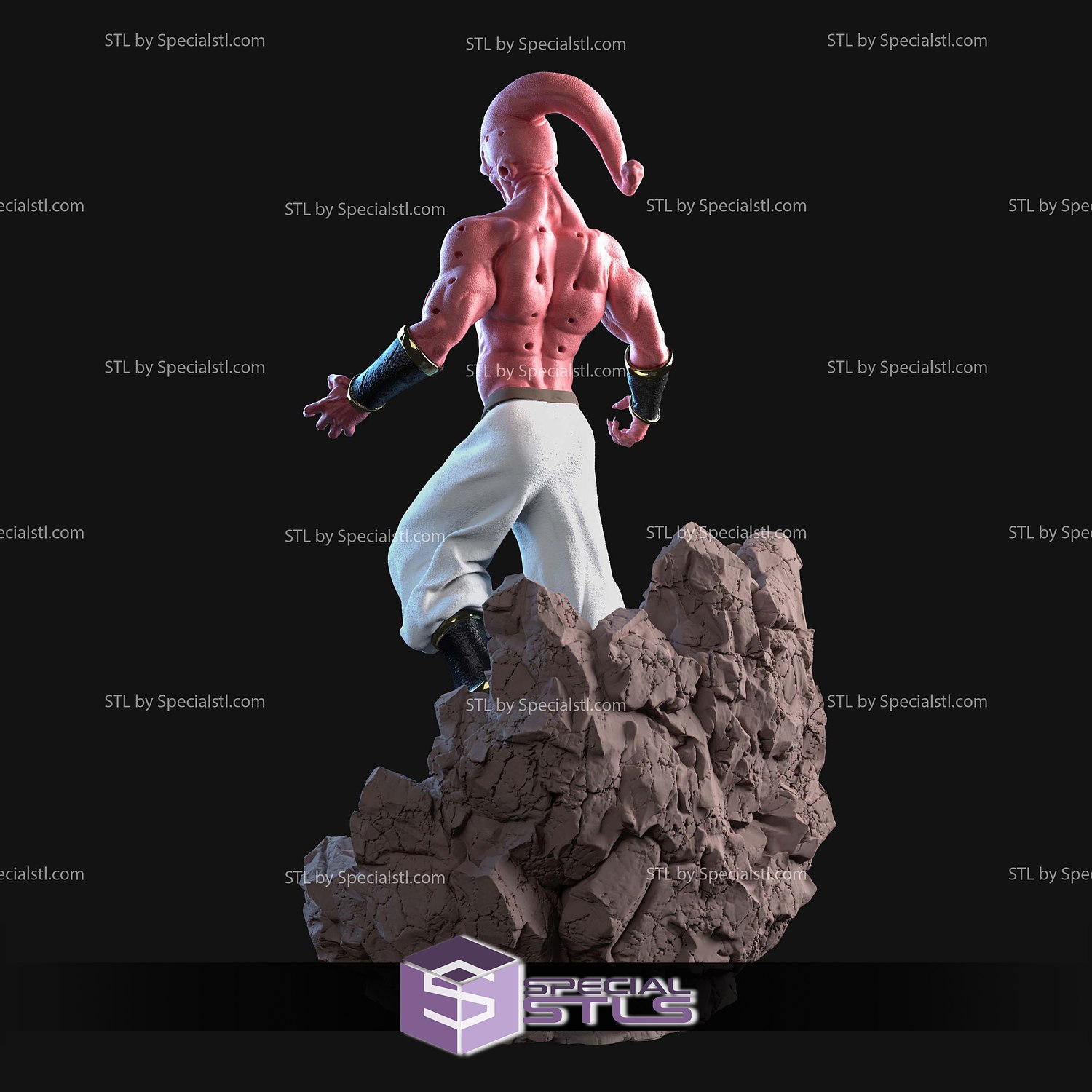 3D file Majin Buu (Dragon Ball Z) 🐉・3D print design to download・Cults