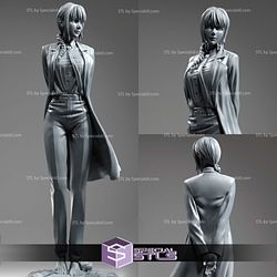 Makima STL Files Standing V4 From Chainsaw Man 3D Printable