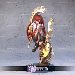 Makise Kurisu STL Files V2 from Steins Gate 3D Printable