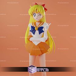 Minako Aino Sailor Venus STL Files from Sailor Moon 3D Printable