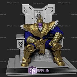 Old Thanos STL Files on Throne 3D Printable