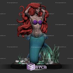 Princess Ariel NSFW STL Files 3D Printable