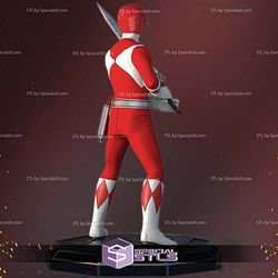 Red Ranger STL Files from Mighty Morphin Power Rangers 3D Printable