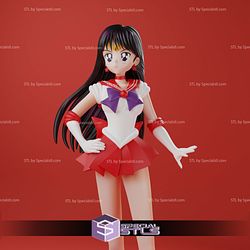 Rei Hino Sailor Mars STL Files from Sailor Moon 3D Printable