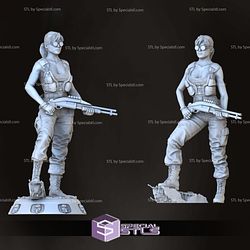 Sarah Connor 3D Printable V2 From The Terminator STL Files