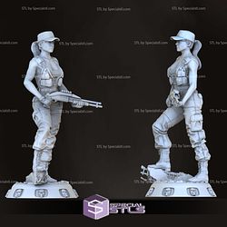 Sarah Connor 3D Printable V2 From The Terminator STL Files