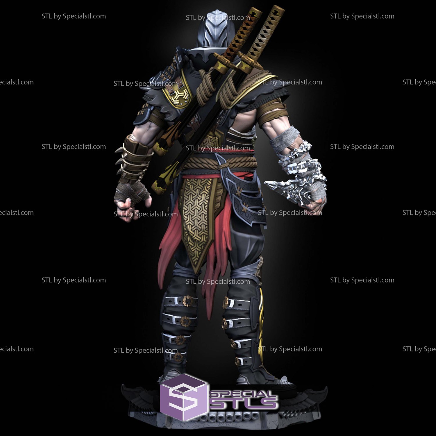 STL file scorpion mortal kombat 3 ultimate 🦂・3D printing design to  download・Cults