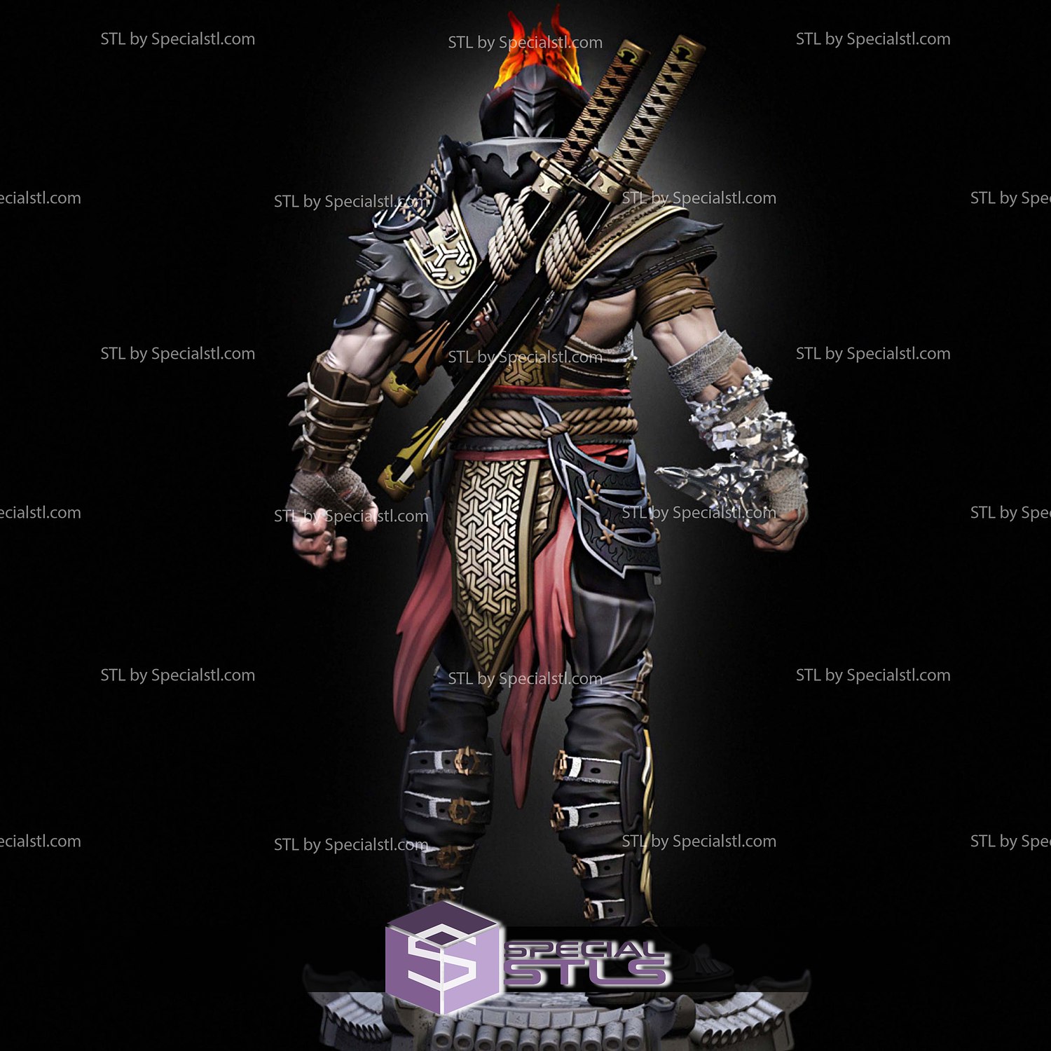 STL file scorpion mortal kombat 3 ultimate 🦂・3D printing design to  download・Cults