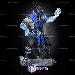 Sub Zero STL Files from Mortal Kombat for Tabletop Miniature