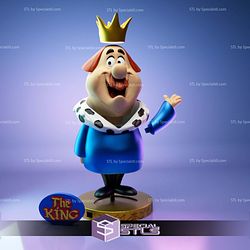 The King STL Files from Yippee Yappee and Yahooey 3D Printable