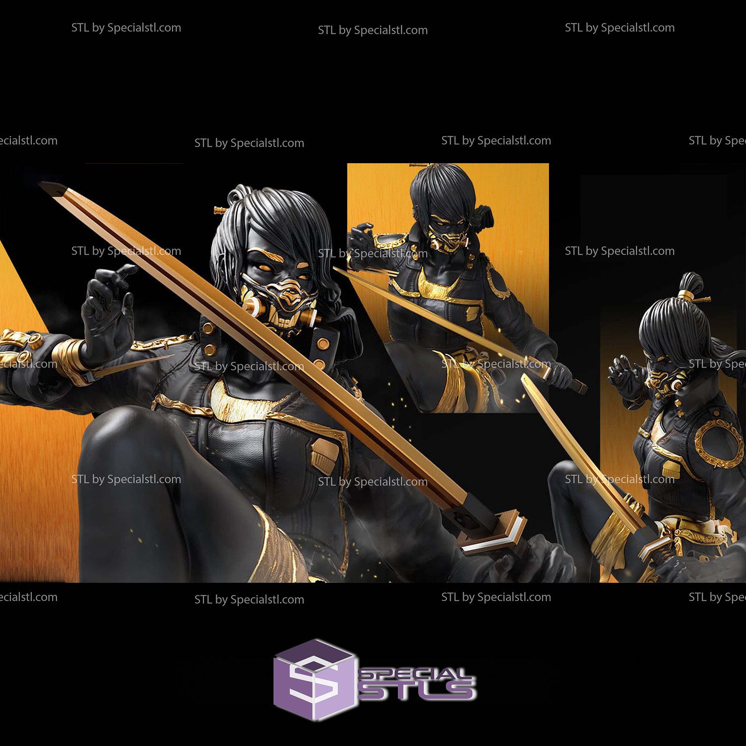 The Samurai Legacy STL Files 3D Printable Fanart