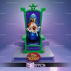 Throne Of The King STL Files from Yippee Yappee and Yahooey 3D Printable