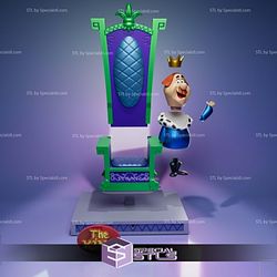 Throne Of The King STL Files from Yippee Yappee and Yahooey 3D Printable