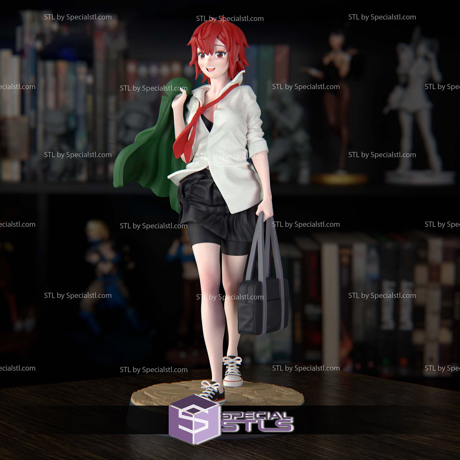 STL file Tomo Chan 👾・3D printable model to download・Cults