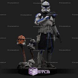 Captain Rex STL files from Star Wars