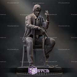 John Wick STL files Sitting on Chair